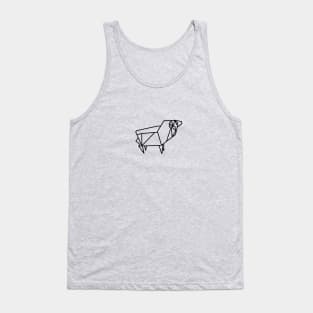 Origami Bighorn Sheep Tank Top